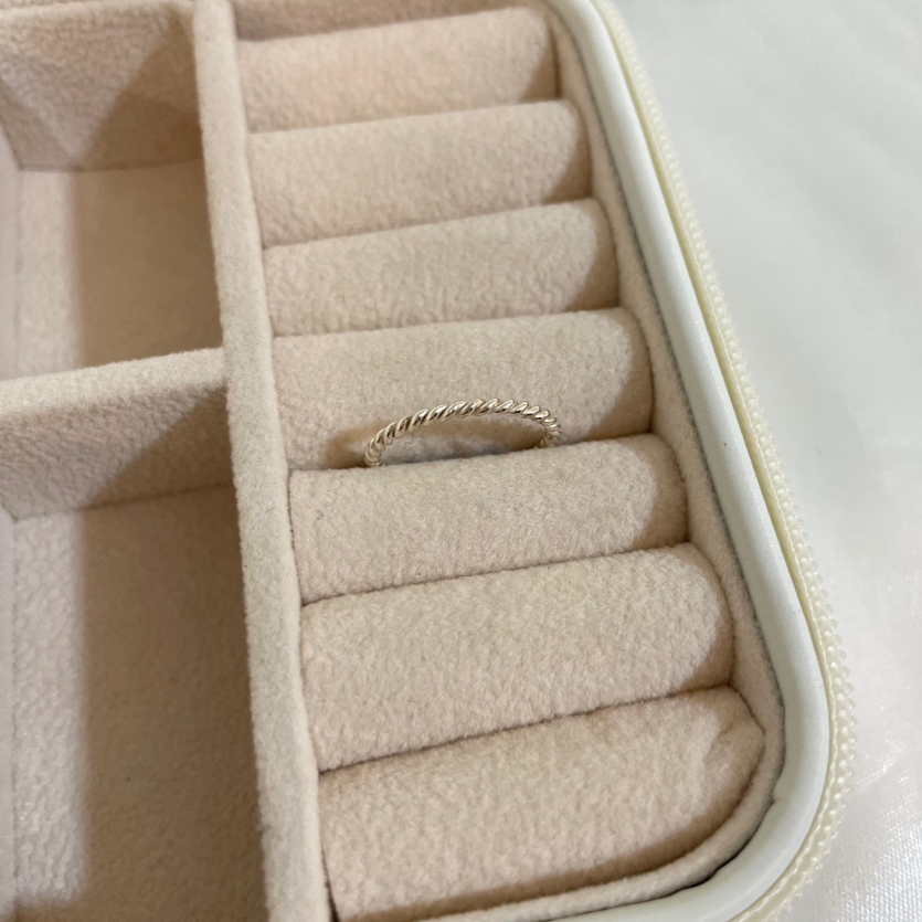 Anel Todo Torcido Prata 925