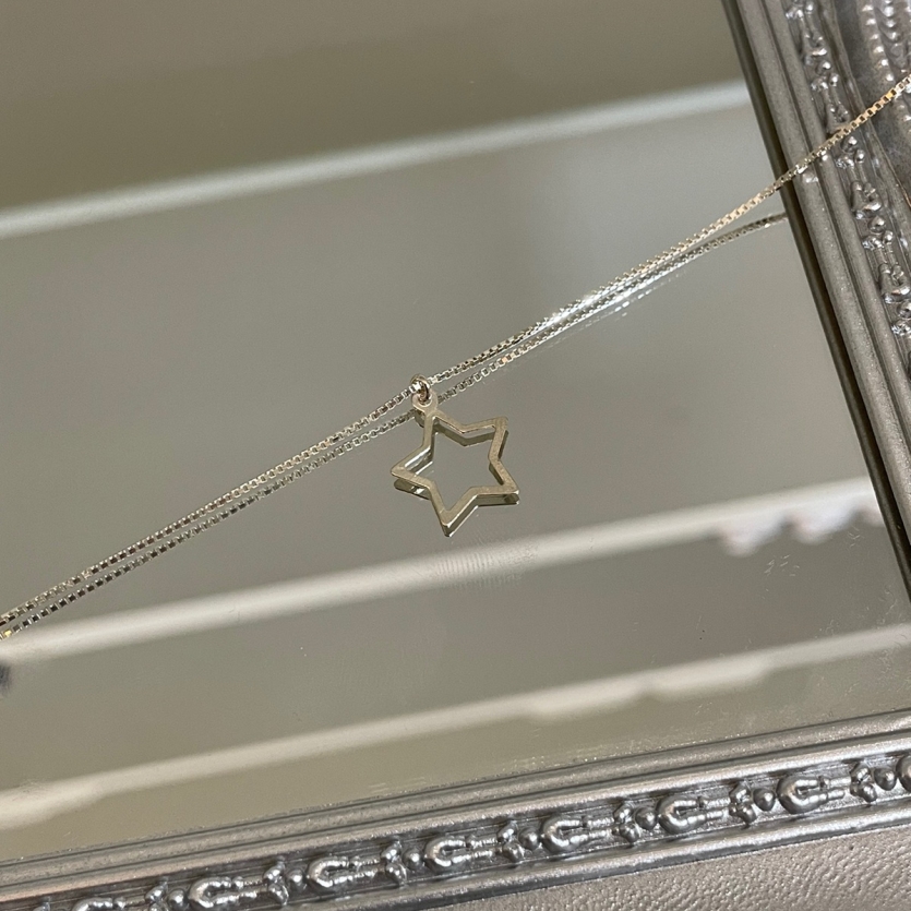 Tornozeleira Estrela Prata 925