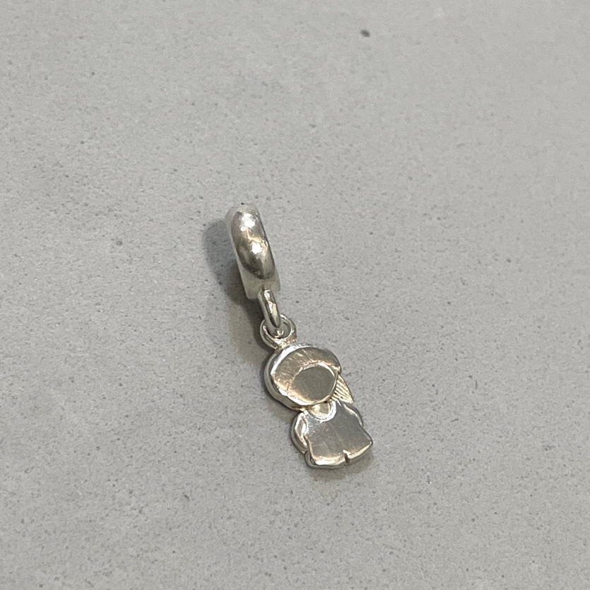 Berloque Menina - Prata 925