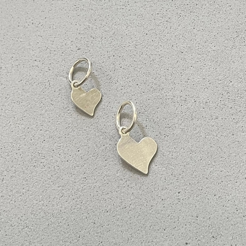 Pingente Coração [P-M] - Prata 925