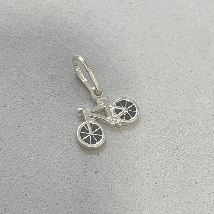 Pingente Bicicleta - Prata 925